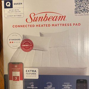 Sunbeam Queen Heated Matress Pad with Digital / Wifi Connection